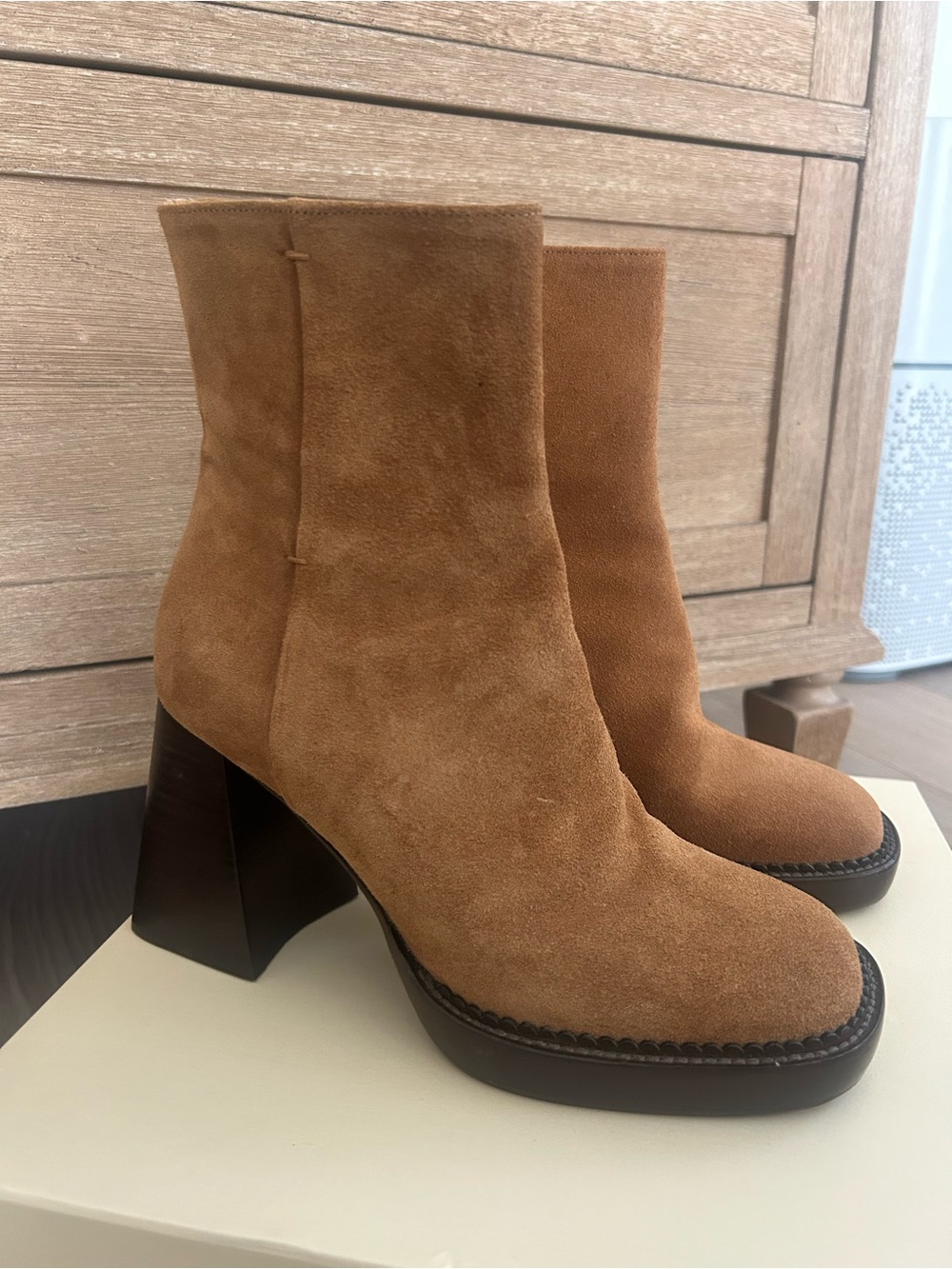 Sezane Kaia High Ankle Boot